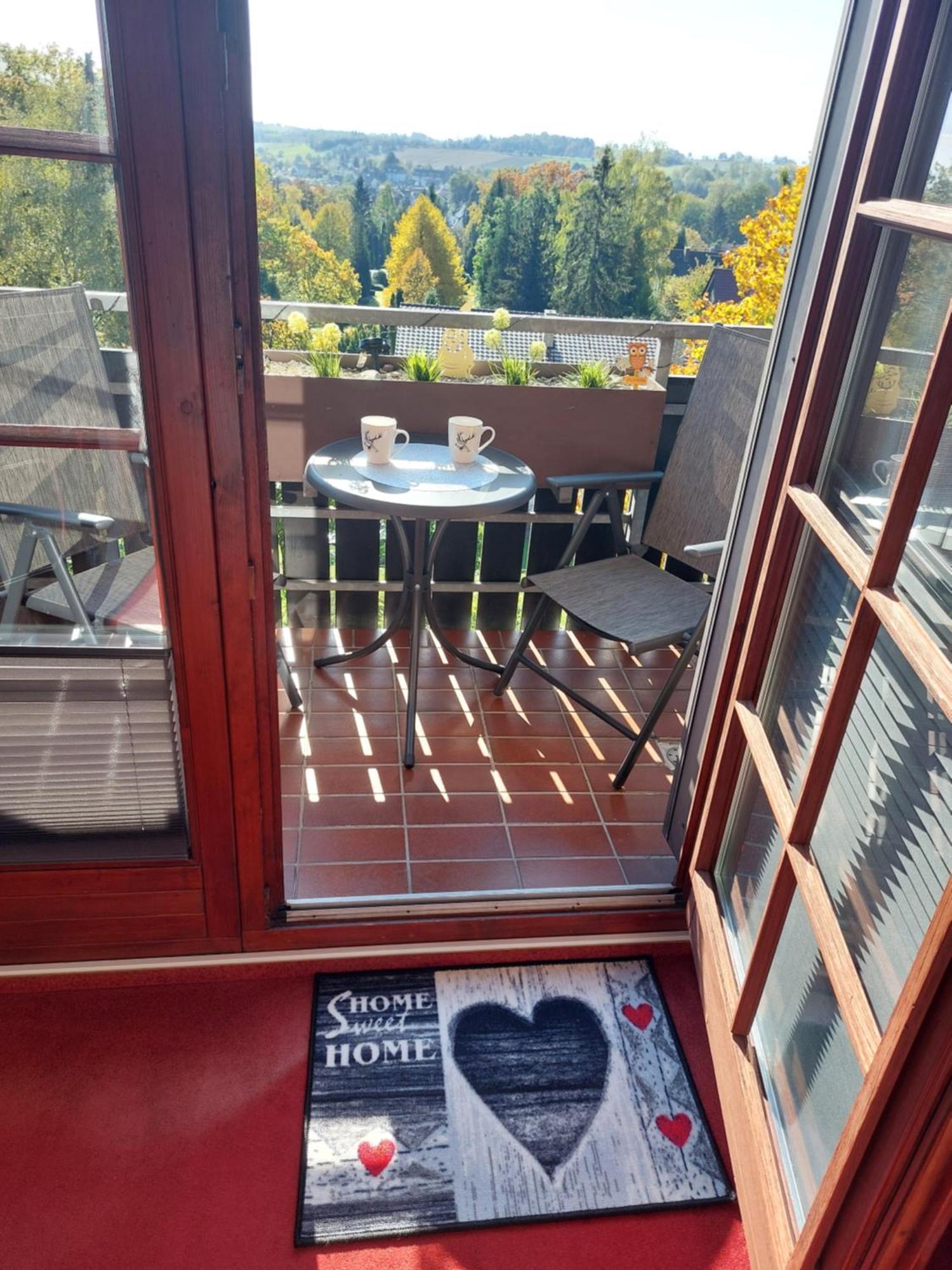 Ferienwohnung Gipfelglueck Mit Fernblick Und Strandkorb Bad Sachsa Buitenkant foto